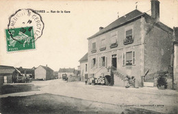 Mesvres * La Rue De La Gare * Auberge Aubergiste GUINOT - Andere & Zonder Classificatie