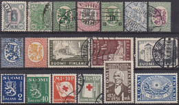 31218# FINLANDE LOT * Et Oblitérés Poste Aérienne ** Cote + 140 Euros - Collezioni