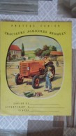 Protege Cahier Buvard RENAULT Tracteur Agricole - Agricultura