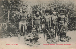 CPA NOUVELLE CALEDONIE - Indigenes De L'interieur - Edition F D à Thio - Nieuw-Caledonië