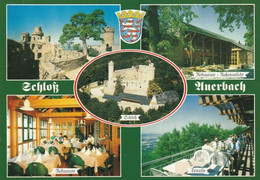 1 AK Germany / Hessen * Burgruine Schloss Auerbach In Auerbach - Mit Restaurant Und Terrasse Bei Bensheim * - Bensheim