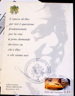 VATICAN 2022, DEATH POPE BENEDICT XVI° MAXICARD, ORIGINAL CANCEL - Unused Stamps