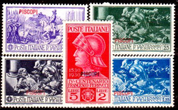 Egeo-OS-322- Piscopi: Original Stamps And Overprint 1930 (++) MNH - Quality In Your Opinion. - Aegean (Piscopi)