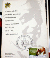 VATICAN 2022, DEATH POPE BENEDICT XVI° MAXICARD, ORIGINAL CANCEL - Unused Stamps