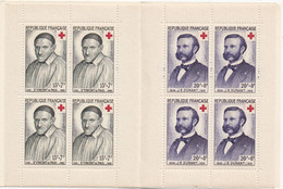 31225# CARNET CROIX ROUGE 1958 ** SAINT VINCENT DE PAUL HENRI DUNANT COTE 35 Euros - Croix Rouge