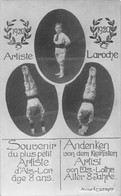 Petit Artiste LAROCHE Alsace Lorraine 8 Ans Cirque-Spectacle-Théâtre-1920 - Artiesten