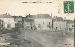 Chenay Le Châtel * Place Du Village , Côté Nord * Hôtel DUCHET - Autres & Non Classés