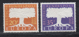 € Sarre 384 / 385 ** .. Europa CEPT 1957 ..  MNH .. - 1957