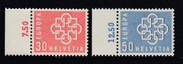 € Suisse 630 / 631 ** .. Europa CEPT 1959 ..  MNH .. - 1959