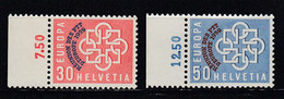 € Suisse 632 / 633 ** .. Europa CEPT 1959 ..  MNH ..  Cote 30.00 € - 1959