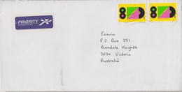 NETHERLANDS 2002 COVER To Australia @D7084L - Lettres & Documents
