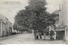 CPA Animée De 1918 : Jussey (70) - Avenue Des Deux Gares - Jussey