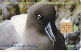 TARJETA DE TAAF DE UN ALBATRO DE TIRADA 1500 (BIRD-PAJARO) TERRES AUSTRALES ET ANTARTIQUES FRANCAISES - TAAF - French Southern And Antarctic Lands