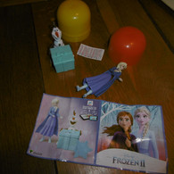Kinder Maxi Frozen La Reine Des Neiges Disney DVD25 œuf D'origine + Livret - Cartoons