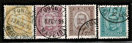 Funchal, 1892/3, # 1/3, 5, Used - Funchal