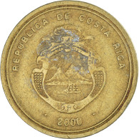 Monnaie, Costa Rica, 100 Colones, 2000 - Costa Rica