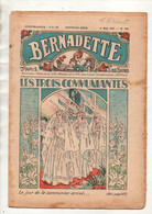 Bernadette N°383 Les Trois Communiantes - Du Parana Au Paraguay - Paroles Et Partition Le Monsieur Et Le Bergère - Châle - Bernadette