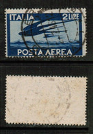 ITALY   Scott # C 111 USED (CONDITION AS PER SCAN) (Stamp Scan # 849-8) - Used