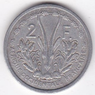 A.O.F. Union Française  2 Francs 1948 , Aluminium, LEC# 12 , KM# 4, - French West Africa