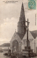 Saint Michel En Grève - L ' église Et Le Calvaire - Saint-Michel-en-Grève