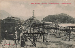 CPA NOUVELLE CALEDONIE - Thio - Le Transporteur - La Station Centrale - Edition F D - Nouvelle-Calédonie