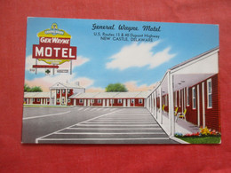 General Wayne Motel. New Castle.  Delaware >   Ref. 5887 - Other & Unclassified