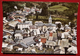 CPSM Grand Format - Gresy Sur Isere ( Savoie) - Vue Aérienne Sur Le Centre Du Village - Gresy Sur Isere