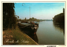 Andrésy - Les Bords De Seine - Péniche NOUS DEUX - Batellerie - Andresy