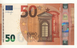 50 EURO  "Spain"   DRAGHI  V 016 B1   VB6889853188  /  FDS - UNC - 50 Euro