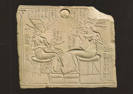 Relief Of Royal Family  Dynasty 18, Reign Of Akhenaten 1350-1334 B. C. Agyptisches Museum, Berlin - Sculptures