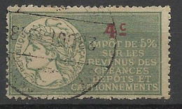 France  Fiscal Impôt Sur Les Revenus N° 6   Oblitéré  B/TB      Voir Scans  Soldé ! ! ! - Stamps