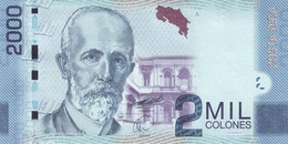 COSTA RICA 2000 COLONES 2009 P 275a UNC SC NUEVO - Costa Rica