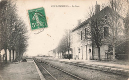 CPA Coulommiers - La Gare - Chemin De Fer - Coulommiers