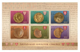 HUNGARY - 2022.  S/S - Coats Of Arms Of The Kings Of The House Of Árpád  MNH!! - Neufs