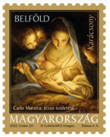 HUNGARY - 2022.  Christmas  / The Holy Night Painting By Carlo Maratta MNH!! - Unused Stamps