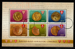 HUNGARY - 2022.  Specimen S/S - Coats Of Arms Of The Kings Of The House Of Árpád  MNH!! - Proofs & Reprints