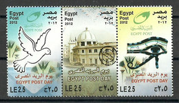 Egypt - 2012 - ( Egypt Post Day - Building Of Egyptian National Postal Authority "Postal Museum" ) - MNH (**) - Nuevos