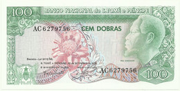 SAINT THOMAS & PRINCE - 100 DOBRAS - 30.09.1982 - P 57 - Unc. - REI AMADOR - San Tomé E Principe