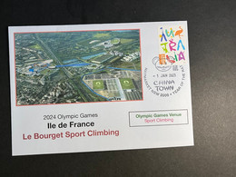 (3 N 12) 2024 France - Paris Olympic Games (1-1-2023) Location - Ile De France - Le Bourget (sport Climbimg) - Eté 2024 : Paris
