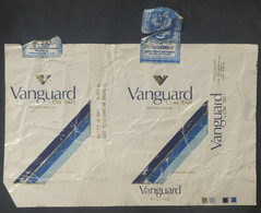 Marquilla De Cigarrillos Vanguard – Década Del 80 – Origen: Argentina - Empty Tobacco Boxes