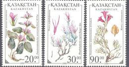 1999. Kazakhstan, Flora Of Kazakhstan, 3v, Mint/** - Kazajstán