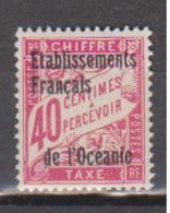 OCEANIE        N°  YVERT TAXE 5  NEUF AVEC CHARNIERES ( CHARN 1/34 ) - Timbres-taxe