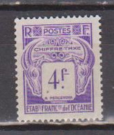 OCEANIE        N°  YVERT TAXE 24  NEUF AVEC CHARNIERES ( CHARN 1/35 ) - Timbres-taxe