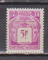 OCEANIE        N° YVERT TAXE 25   NEUF SANS CHARNIERES  (NSCH 01/ 44 ) - Timbres-taxe