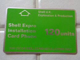 UK Phonecard - [ 2] Erdölplattformen