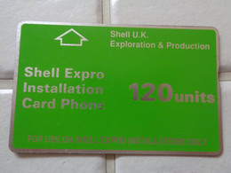 UK Phonecard - Piattaforme Petrolifere