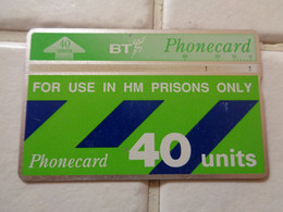 UK Phonecard - [ 3] Haftanstalten