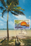 Carte  Maximum  1er  Jour   NOUVELLE CALEDONIE   Festival  Des  Arts  Du  Pacifique  Sud   1980 - Cartoline Maximum