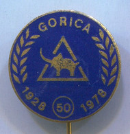 Elephant - Gorica Slovenia, Vintage Pin Badge Abzeichen, Enamel - Animaux