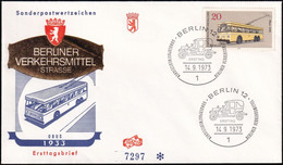 BERLIN 1973 Mi-Nr. 447 FDC - 1971-1980